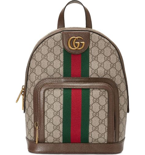 gucci small supreme backpack for women|gucci supreme canvas backpack.